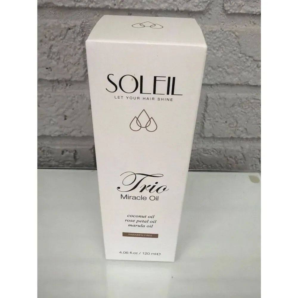 Soleil Trio Miracle Oil Coconut Rose & Marula Oil